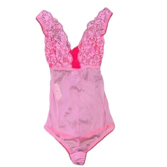 We Are Hah Pink bodysuit(Size Small) - Picture 5 of 7